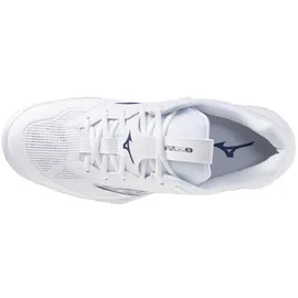 Mizuno Wave Stealth 6 Handballschuhe, weiß, Größe 46