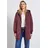 STREET ONE Langer Blouson mit Kapuze - Rot