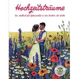 Papierfresserchens MTM-Verlag Hochzeitsträume Malbuch 1 St. Farben der Liebe