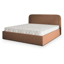 masseno Polsterbett, Kupfer, Holz, 140x200 cm, Schlafzimmer, Betten, Polsterbetten