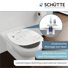 Schütte Duroplast WC-Sitz Weiß