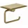 Kludi VELA R Toilettenpapierhalter 58971N0 mit Ablage Brushed Gold