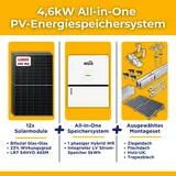 4.6kW Afore All in One PV-Anlage autarkes Komplettset