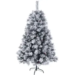 SVITA künstlicher Weihnachtsbaum Schnee Deko Tannenbaum Kunstbaum PVC 150 cm