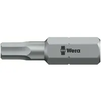 WERA 840/1 Z Sechskant-Bits, SW (zöllig) 1/8", Länge 25