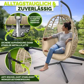 tillvex Hängesessel tillvex Beige
