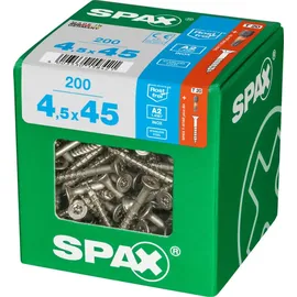 SPAX Edelstahlschraube 4,5 x 45 mm 200 Stück