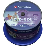 Verbatim DVD+R 8,5 GB 8x 50 St.
