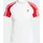 adidas Adicolor 3-Streifen Raglan Slim T-Shirt - White / Better Scarlet - 2XS