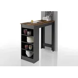 Die Möbelfundgrube Bartisch 115 x 103 x 50 cm Holzoptik