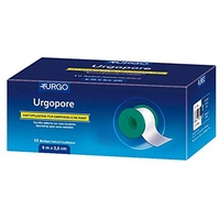 Urgo Urgopore Rollenpflaster ohne Schutzring 2,50 cm x 9 m 12 Stück