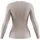 Bauerfeind Compression Shirt Long Sleeve Silber grau S