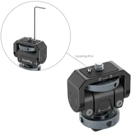 SmallRig 3809B Monitorhalterung mit Cold Shoe Mount