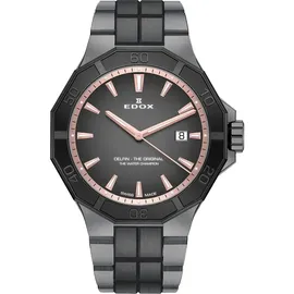 Edox Delfin Quarz Edelstahl 43 mm 53021-37GNM-NDR