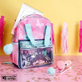 OH MY POP Oh My Pop! Be Free-Glitter Rucksack, Rosa