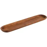 APS Servierbrett aus geöltem Akazienholz 1-tlg. 37 x 8 cm Braun