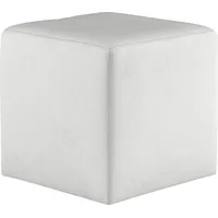Cotta Hocker "Cuby", weiß, B:40cm H:40cm T:40cm, 64% POLYURETHAN