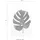 KOMAR Wandbild Monstera Leaf 30 x 40 cm
