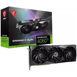 MSI GeForce RTX 4060 Ti GAMING X SLIM 16G Grafikkarte - 16GB GDDR6, 1x HDMI, 3x DP