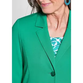 GOLDNER Damen elegante Jacke aus Stretchjersey", in grün, | Gr.: 42,
