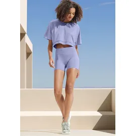 LASCANA Funktionsshorts Po Push Up lila L (44/46)