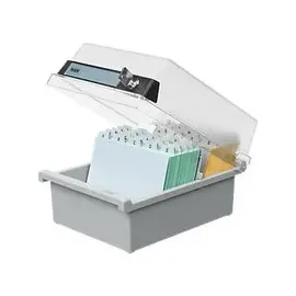 HAN Karteikasten 966-S-631 DIN A6 Lichtgrau 800 St.