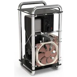 Streacom DA6 Mini-ITX Gehäuse - Chrom