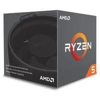 AMD YD2600BBAFBOX Prozessor RYZEN5 2600 Socket AM4 3.9Ghz Max Boost, 3,4Ghz Base+19MB