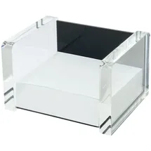 Wedo Zettelbox Acryl Exklusiv glasklar inkl. 500 Notizzettel, 1 St.