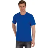 Trigema Herren T-Shirt 636202, Gr. Small, Blau (royal 049)