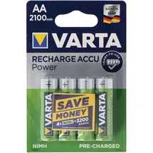 Varta Recharge Accu Power AA 2100 mAh 4 St.