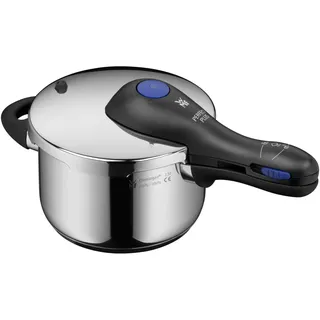 WMF Schnellkochtopf Pfanne + Kochtopf, Silber