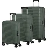 American Tourister Roadrush Koffer-Set 3-tlg. grün