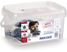 Moldex Atemschutzbox A2 P3 R  Größe M, Serie 7000, organische Gase und Partikel, EasyLock®