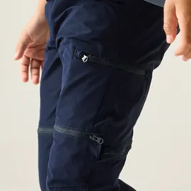 Regatta Highton Stretch Zip Off Hose Blau 14 Jahre