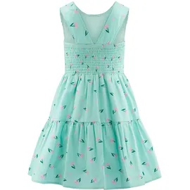 happy girls Sommerkleid HAPPY GIRLS "Mädchenkleid", Mädchen, Gr. 116, EURO-Größen, ice blau, Stoff, 100% Baumwolle, normal, Kleider Sommerkleid