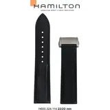 Hamilton Leder Jazzmaster Band-set Leder-schwarz-22/20 H690.324.114 - schwarz