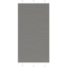 vidaXL Plissee Anthrazit 110 x 200 cm schwarz