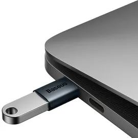 Baseus Ingenuity USB-C to USB-A adapter OTG (blue)