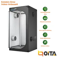 ECKSTEIN-GROW 600D Growbox Tent Dark Room Hydroponic Bud Zimmerpflanze Growzelt