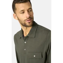 Babista Langarm-Poloshirt FIOREZONTO oliv- 50