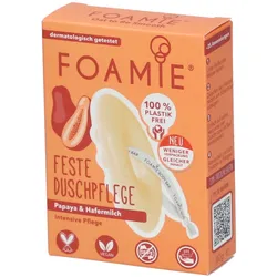 Foamie® Feste Duschpflege Papaya & Hafermilch