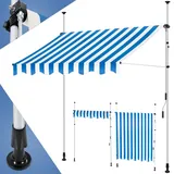 Kesser Klemmmarkise 350 cm blau