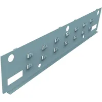 Stier Schubladeneinteilung Seitenfachschienen BLH 75 mm für Innenmaß 500x450
