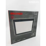 Briloner LED Deckenleuchte Fire schwarz 18W 3000K Warmweiß mit Backlight Effect