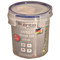 axentia Vorratsdose Airproof, Kunststoff, (Set, 6-tlg), Gefrierdosen, Frischhaltedosen, Multifunktionsboxen weiß