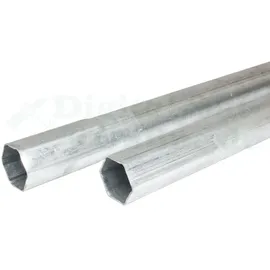 Easymount Steckmast Set Stahl ø 48mm 190cm mit Mastkappe