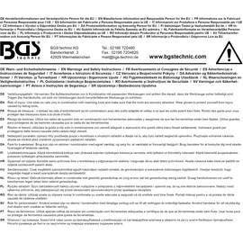 BGS Aufsteckschiene Steckschlüsseleinsatz