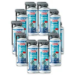10x 400ml LIQUI MOLY 25051 Multispray Reinigung Pflege Rostlöser Rost Boot
