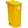 Wellhome Aufbewahrungsbox 110 l 1-tlg. gelb